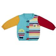 Bebepan 1707 Mr.Fish Triko Hırka Orjinal Renk 0 Ay