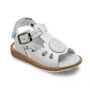 Vicco Bebe Deri Sandalet 905.Z.593 Beyaz / 21