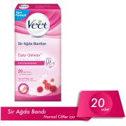 Veet Sir Ağda Bantları Normal Ciltler İçin 20li