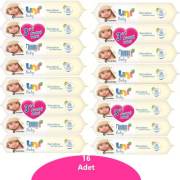 Uni Baby Islak Havlu Sensitive 4x4 Adet 56lı