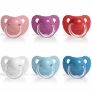 Suavinex Evolution Silikon Ortodontik Emzik 6+Ay - Kız (302307)