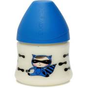 Suavinex Pp Geniş Ağızlı Biberon 150 Ml.Silikon Uçlu 0-6 Ay Petit Secret Mavi (3800141)