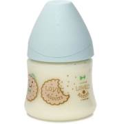Suavinex Pp Geniş Ağızlı Biberon 150 Ml.Silikon Uçlu 0-6 Ay Lovely Biscuits Mavi (3800141)