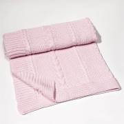 Funna Baby 9481 Triko Battaniye - Capelli / Pembe