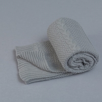 Funna Baby 9480 Triko Battaniye - Capelli / Gri