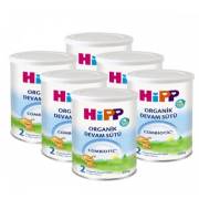 Hipp 2 Organik Combiotic Bebek Sütü 350 Gram 6 Adet