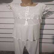 Limissi 2066 Loğusa Pijama Takımı - Ekru / XL