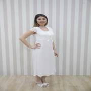 Limissi 1030 Battal Gecelik - Ekru / XXL