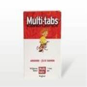 Multi-tabs 1-4 Yaş Multivitamin-mineral Çiğneme Tableti