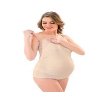 Hilarity 30991 Emzirme ve Hamile Atlet Krem - XL