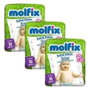 Molfix Bebek Bakım Örtüsü - Alt Açma Bezi 3 Adet