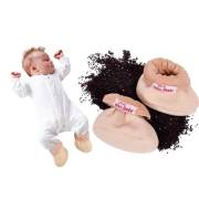 Sevi Bebe Kanola Çekirdekli Termal Patik - Krem