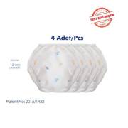 Sevi Bebe Pamuk Pedli Alıştırma Külodu (4 Adet) No: 2