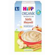 Hipp Organik Tahıl Bazlı Ek Gıda Organik Sütlü Meyveli 250 gr