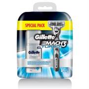 Gillette Mach 3 Turbo 2 Up Makine + 75 ml Jel