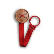 Suavinex Button Kumaş Emzik Bandı - Kırmızı (302305)