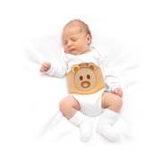 Sevi Bebe Kiraz Çekirdekli Bebek Bel Bandı - Krem