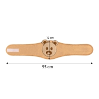 Sevi Bebe Kiraz Çekirdekli Bebek Bel Bandı - Krem