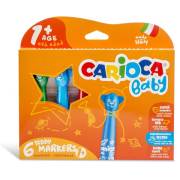 Carioca 42815 Jumbo Bebek Keçeli Boya Kalemi 6lı