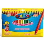 Carioca Joy 40532 Süper Yıkanabilir Keçeli Boya Kalemi 24lü