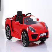 Rollplay W418QHG4 Porsche 918 Spyder Akülü Araba - Kırmızı