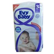 Evy Baby 3 Numara 54 Adet Jumbo Midi Bebek Bezi 5-9 kg