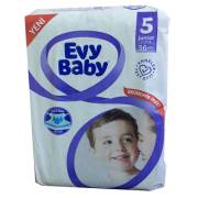 Evy Baby 5 Numara 36 Adet Jumbo Junior Bebek Bezi 11-25 kg