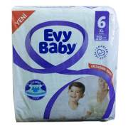 Evy Baby 6 Numara 28 Adet Jumbo XL Bebek Bezi 16+ kg