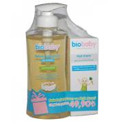 Biobaby Bebek Şampuanı 500ml + Pişik Kremi Kofre