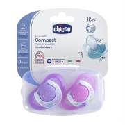 Chicco Physio Compact Silikon 2li Emzik 12+ Ay - Kız