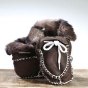 Pialetti Baby Ayşecik Bebe 12-18 Ay Patik Kahve - 22 Numara