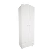 Babyhope 951-55 Nevada İki Kapılı Gardırop - Parlak Beyaz