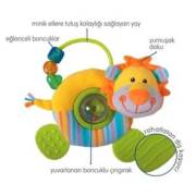 Bondigo Diş kaşıyıcı ve yaylı çıngırak aslan