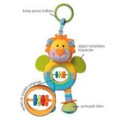 Bondigo Diş kaşıyıcı ve boncuklu çıngırak aslan