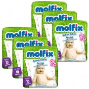 Molfix Bebek Bakım Örtüsü - Alt Açma Bezi 6 Adet
