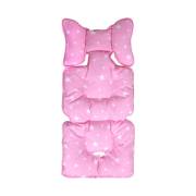 Sevi Bebe Puset ve Oto Koltuğu Minderi - Pembe Yıldızlı