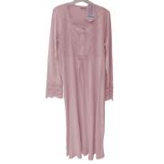 Limissi 1032 Gecelik Uzun Kollu Pudra - XL