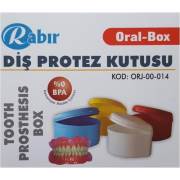 Rabır Diş Protezi Saklama Kutusu
