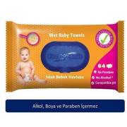 Freshn Soft 64lü Kapaklı Islak Mendil