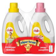 Dalin Sıvı Çamaşır Deterjanı + Yumuşatıcı 1200 ml.