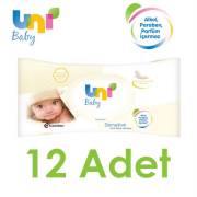 Uni Baby Sensitive Islak Mendil 12x56lı