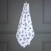 Funna Baby 9521 Origami Muslin Battaniye - 120x120 cm / Mavi