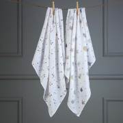 Funna Baby 9526 Party 2li Muslin Battaniye - 90x90 cm / Turuncu