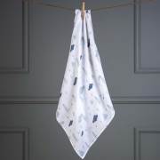 Funna Baby 9533 Forest Muslin Battaniye - 120x120 cm / Gri