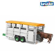 Bruder  Hayvan Taşıma Römorku&İnek BR02227