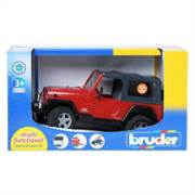 Bruder Red Jeep Wrangler Unlimited BR02520