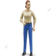 Bruder Açık Tenli, Mavi Pantolonlu Bayan BR60408