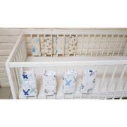 Natura Ekobebe Çift Taraflı Yatak Kenar Koruyucu - Uçak/Kelebek