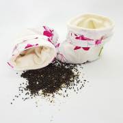 Natura Ekobebe Kanola Tohumlu Patik - Pembe Çiçek