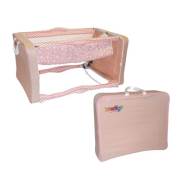 Bondigo BL7502 Portatif Çanta Beşik - Gül Kurusu